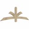 Ekena Millwork Davenport Rough Sawn Timber Gable Bracket, Douglas Fir, 72"W x 24"H x 2"D x 4"F, 8/12 Pitch GBW072X24X0204DAV00RDF - alternate 4